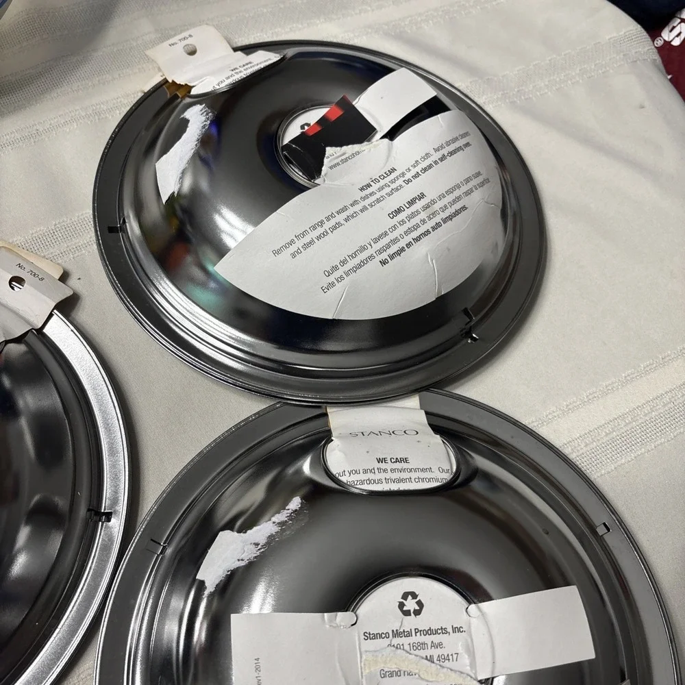 Stanco 700-8 Chrome Plated Steel Reflector Bowl 8 in. (Pack of 6)
